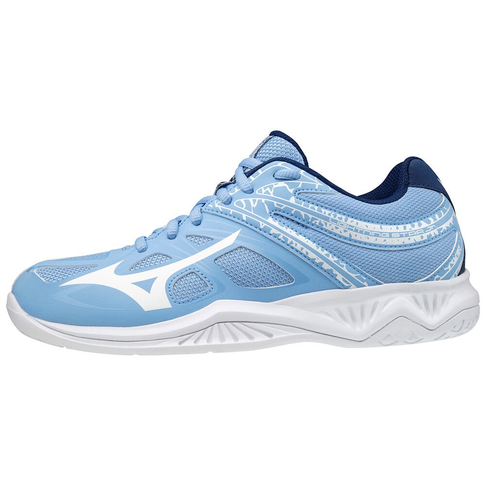 Mizuno Lightning Star Z5 - Bayan Voleybol Ayakkabısı - Mavi/Beyaz Türkiye (GTUZIX-328)